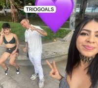 TRIOGOALS3 nude strip on webcam for live porn chat