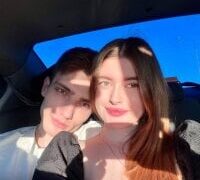 EmiliaCouple nude strip on webcam for live porn chat